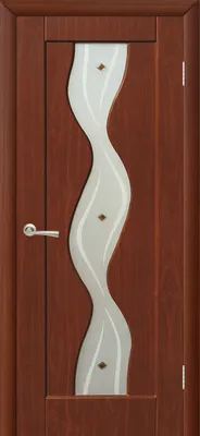 Межкомнатная дверь Вираж итальянский орех ПO Красное дерево Рязанская  фабрика дверей купить по низкой цене в Санкт-Петербурге - Линия Стиля