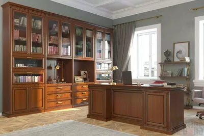 Дизайн проект кабинета для руководителя - реальные фото интерьеров от  Mr.Doors