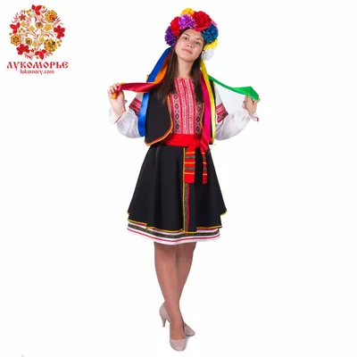 Молдавский женский костюм с венком купить по цене от 5 900 руб.