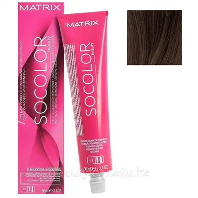 Крем-краска Matrix SOCOLOR 6MA / 6.81, светлый шатен мокка пепельный 90 мл  (id 95495746)