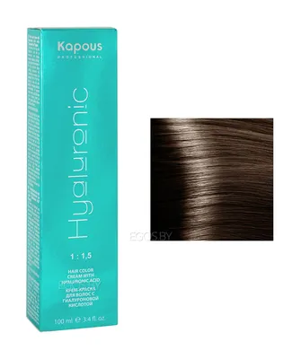 Kapous Professional Hyaluronic Acid 6.81 купить крем-краску для волос в  Минске с доставкой