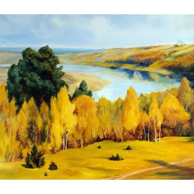 Купить картину Золотая осень в Москве от художника Рыжикова Татьяна