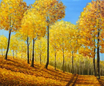 Картина «Моя золотая осень», Александра ДА - Jose Art Gallery