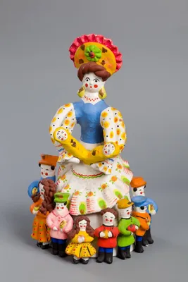 Дымковская игрушка из глины (75 фото )- лепка игрушки лошадка, барыня,  петух поэтапно для детей