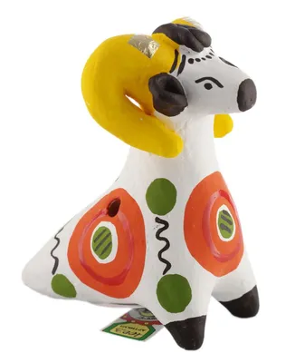 Дымковская игрушка-свистулька «Чудо чудное» - Чиллада - Подарки и сувениры  к любому празднику!