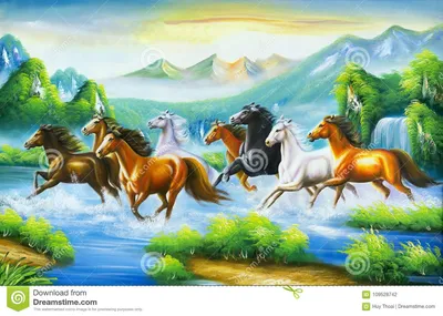 Картина лошади, согласно восточной культуре, Иллюстрация штока -  иллюстрации насчитывающей ñœ, ð²ð·ð²oð»ð½oð²ð°ð½ð½oñ ñ‚ñœ: 109528742