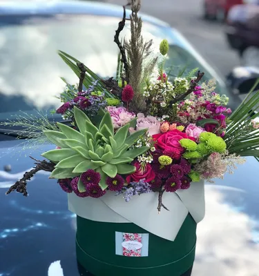 Когда дарят цветы в коробке – Студия флористики и декора «Квиталина»