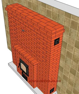 Кирпичная печь для дачи своими руками на дровах: маленькая, мини и камин