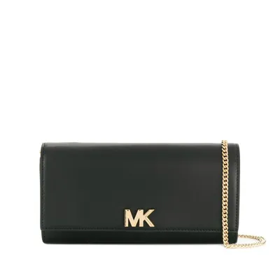 Купить Сумка- Клатч Майкл Корс Черная Женская Mott 30S8GOXC7L Black - Сумки  Michael Kors Оригинал