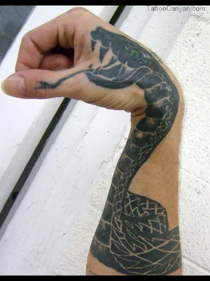Временна татуировка, Cobra, GF225, 7,5 x 16,5 cm, многоцветна - eMAG.bg
