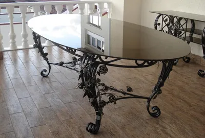 Кованые столы Севастополь — Художественная ковка в Севастополе