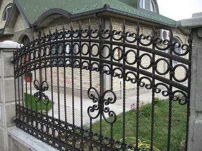 Современные кованые заборы: продажа, цена в Одессе. Кованые ворота, заборы и ограждения от "Metall Comfort" - 213078359