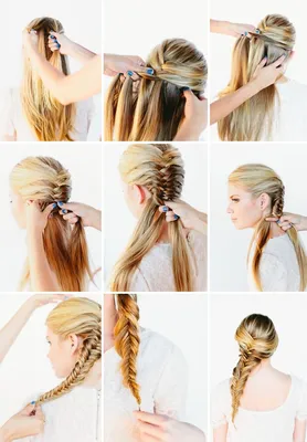 Прическа колосок: 100 фото красивых идей на разную длину волос