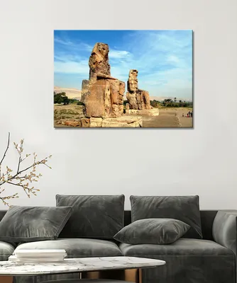 Картинка Колоссы Мемнона » Статуи » Архитектура » Картинки 24 - скачать  картинки бесплатно