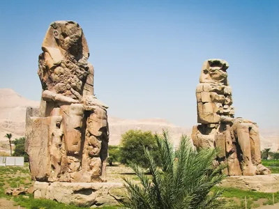 Колоссы Мемнона - Достопримечательности Египта | Блог турагентства На  Каникулы