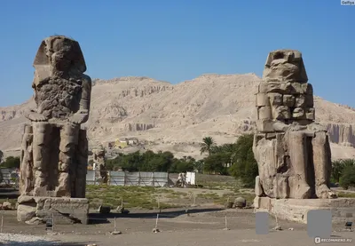 File:Thebes, Egypt, The Colossi of Memnon, Ancient Egypt.jpg - Wikimedia  Commons