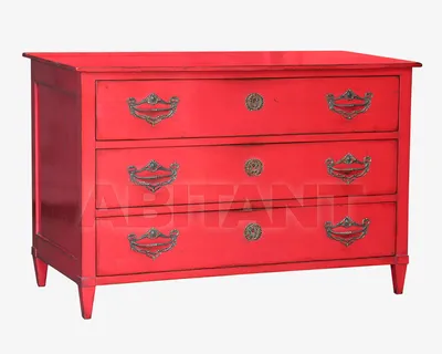 Комод красный Moissonnier 672 , каталог корпусной мебели: фото, заказ на  ABITANT , Москва