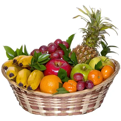 Подарок «Корзина фруктов» – купить с доставкой по Бердску