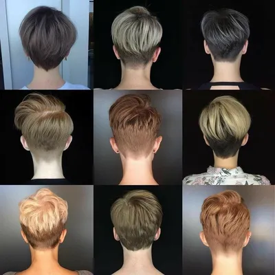 Стильные и Модные Женские Стрижки с Челкой в 2018 + 170 ФОТО | Short hair  back, Short wedge hairstyles, Wedge hairstyles