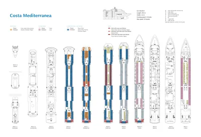 Круизный лайнер Costa Mediterranea | Коста Мидетерания