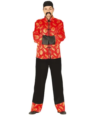 Карнавальный костюм \"Китаец\": штаны, рубашка, шапочка (Испания) купить