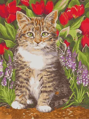 Лесли Энн Ивори - Рыжий кот в цветах: Описание произведения | Артхив