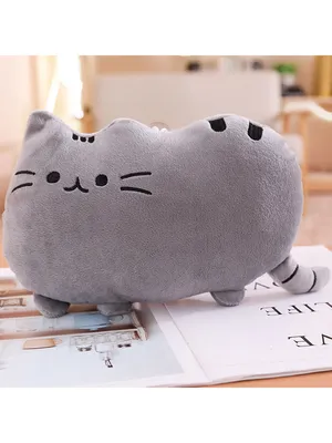 Мягкая игрушка Кот Пушин Cat Pusheen 25 см Toys Room 14842140 купить в  интернет-магазине Wildberries