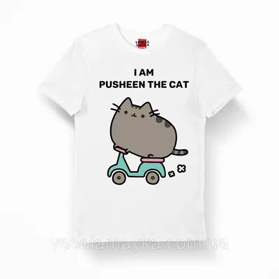 В наличии Детская футболка Pusheen the Cat (Кот Пушин) | услуги от \"Весела  майка\"