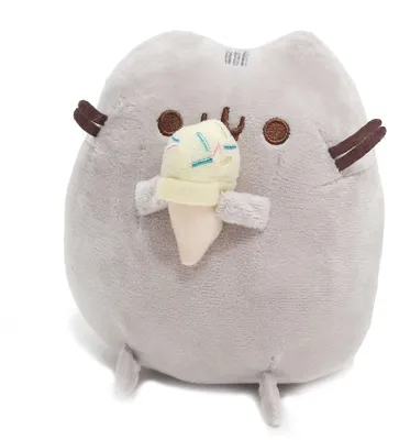 Мягкая игрушка Кот Пушин с мороженым 18см/Pusheen Cat — купить в  интернет-магазине по низкой цене на Яндекс Маркете