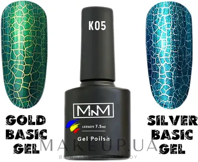 M-in-M Cracking Gel - Трескающийся гель-лак, 7.5 мл.: купить по лучшей цене  в Украине | Makeup.ua