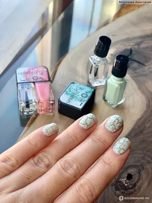 Лак для ногтей NailLOOK SPRINGFUL - «Кракелюр - весенние цветы на ваших  ногтях» | отзывы