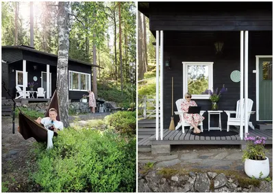 Самая красивая дача Финляндии. Семья показала свой крошечный дом 50-х годов  | Сканди | Интерьер | Дзен
