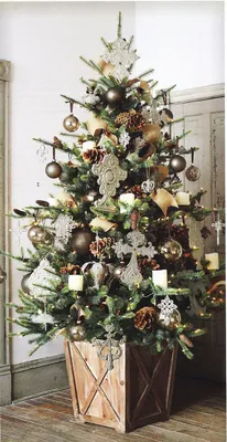 40+ идей украшения новогодней елки и новогодних интерьеров
