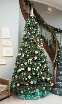 Самые красивые новогодние елки в мире | ELLE