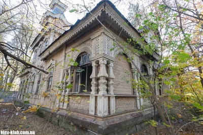 Дачи Пущи-Водицы - красивые образцы деревянной архитектуры