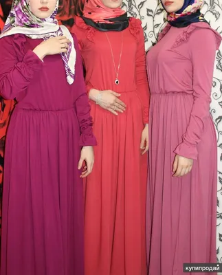 Мусульманские платья,абаи в Грозном