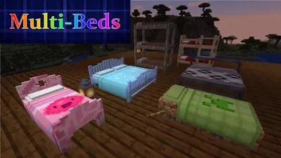 Красивые кровати в майнкрафт - Как сделать? - YouTube
