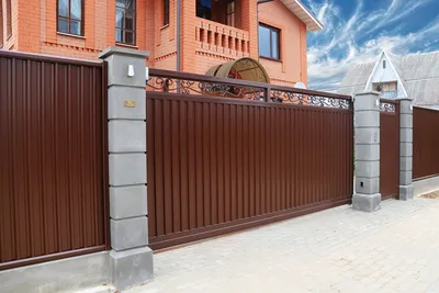 Откатные ворота под ключ | Откатные ворота цена от 46000 ₽ с установкой в  Москве, Московской области