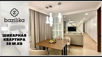 BEAUTIFUL REPAIR OF A TWO-ROOM STUDIO APARTMENT 58 sq. Bazilika Group. -  YouTube