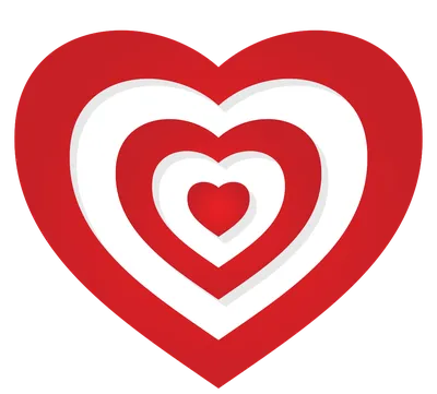 Красивые сердца векторное изображение ©Forewer 1691278