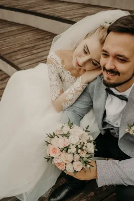 bouquet, свадебная пара, красивая свадьба, свадебные фотографии, жених и  невеста, свадьба - The-wedding.ru