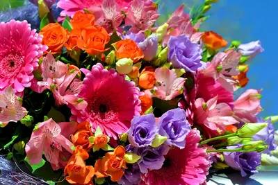 Букеты цветов красивые картинки (49 лучших фото)