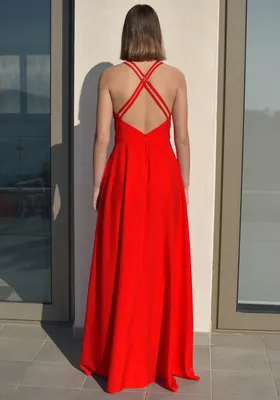 Красное платье-мини из кордового кружева, артикул 1-23/5-559-КП319 | Купить  в интернет-магазине Yana в Москве