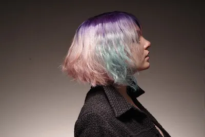 Цветное окрашивание волос в салоне красоты, цены в Киеве | Fast Line Studio