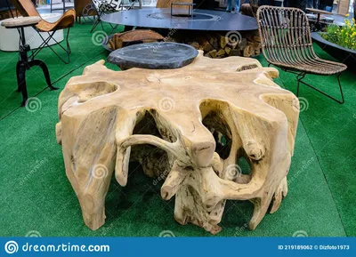 таблица из корней дерева. креативный кофейный стол Стоковое Фото -  изображение насчитывающей ñ ñ‚ðµð½ð, ñ ñ‚ñƒð»: 219189062