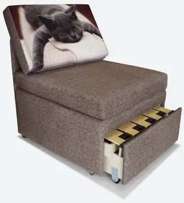 Кресло-кровать Малогабаритное МИНИК, 65х74х73 см, Микровелюр купить по  доступной цене с доставкой в интернет-магазине OZON