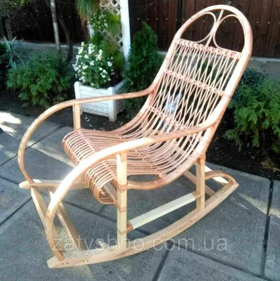 Кресло качалка из дерева, цена 3019.50 грн — Prom.ua (ID#794754860)