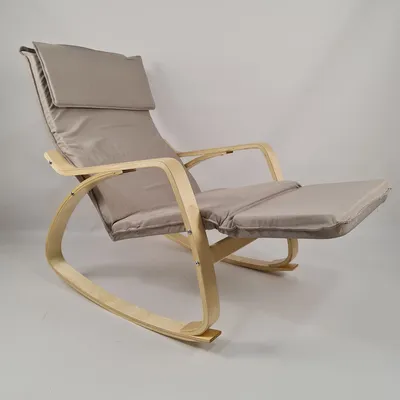 Кресло качалка для взрослых с дерева современная кресло-качалка в гостиную  для дома ARC003 бежевый, цена 3501 грн — Prom.ua (ID#1553441183)