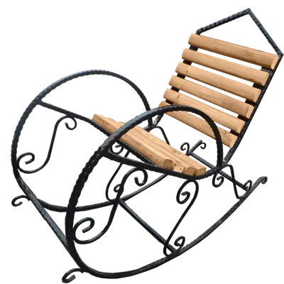 Кресло-качалка из дерева №1 купить в Минске недорого - интернет магазин  forrest.by