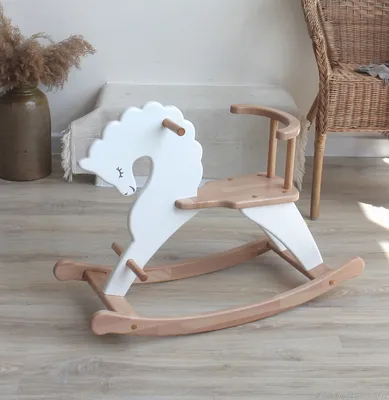 Мебель для детской: Лошадка-качалка из дерева – купить онлайн на Ярмарке  Мастеров – ODL7ARU | Мебель для детской, Чебоксары